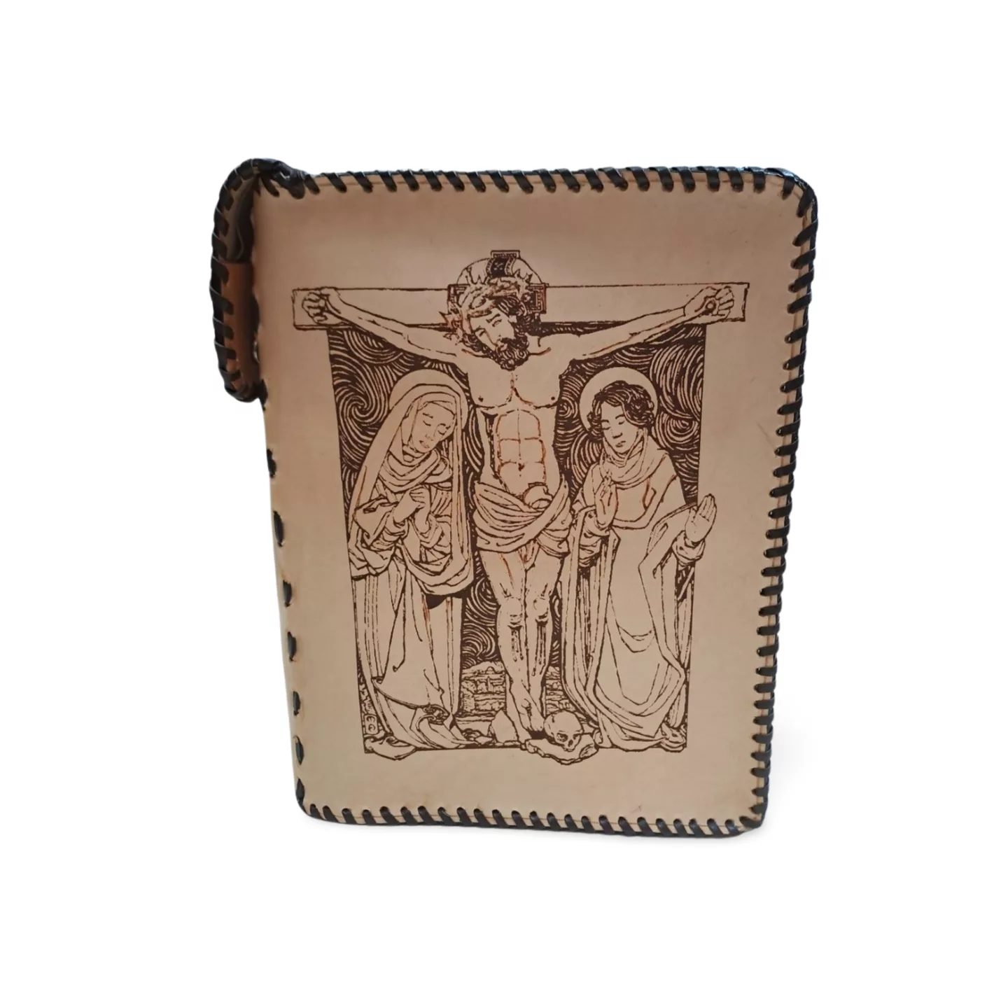 funda de piel para biblia amor meus