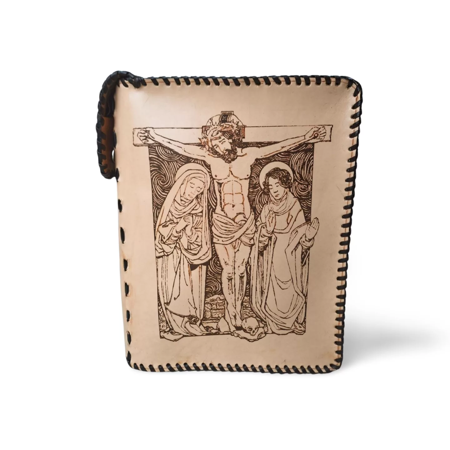 funda de piel para biblia amor meus