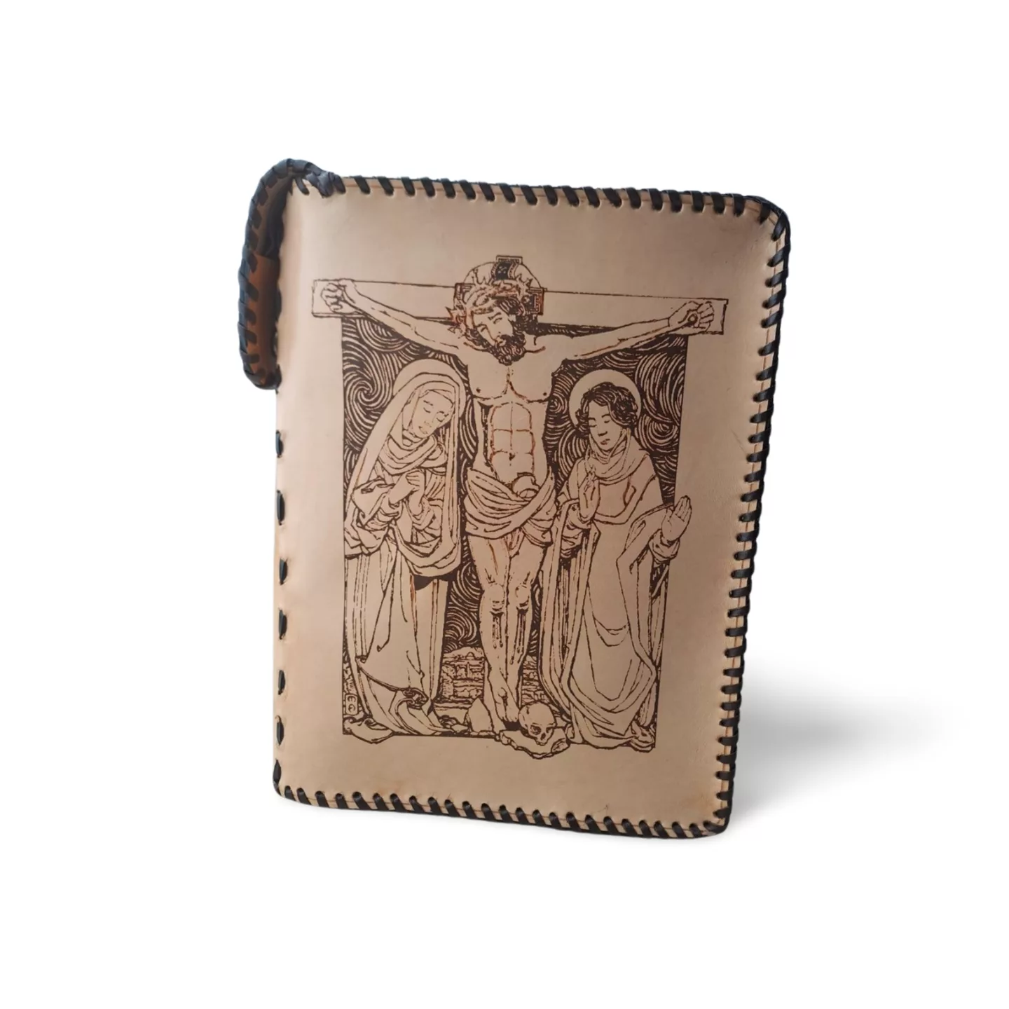 funda de piel para biblia amor meus