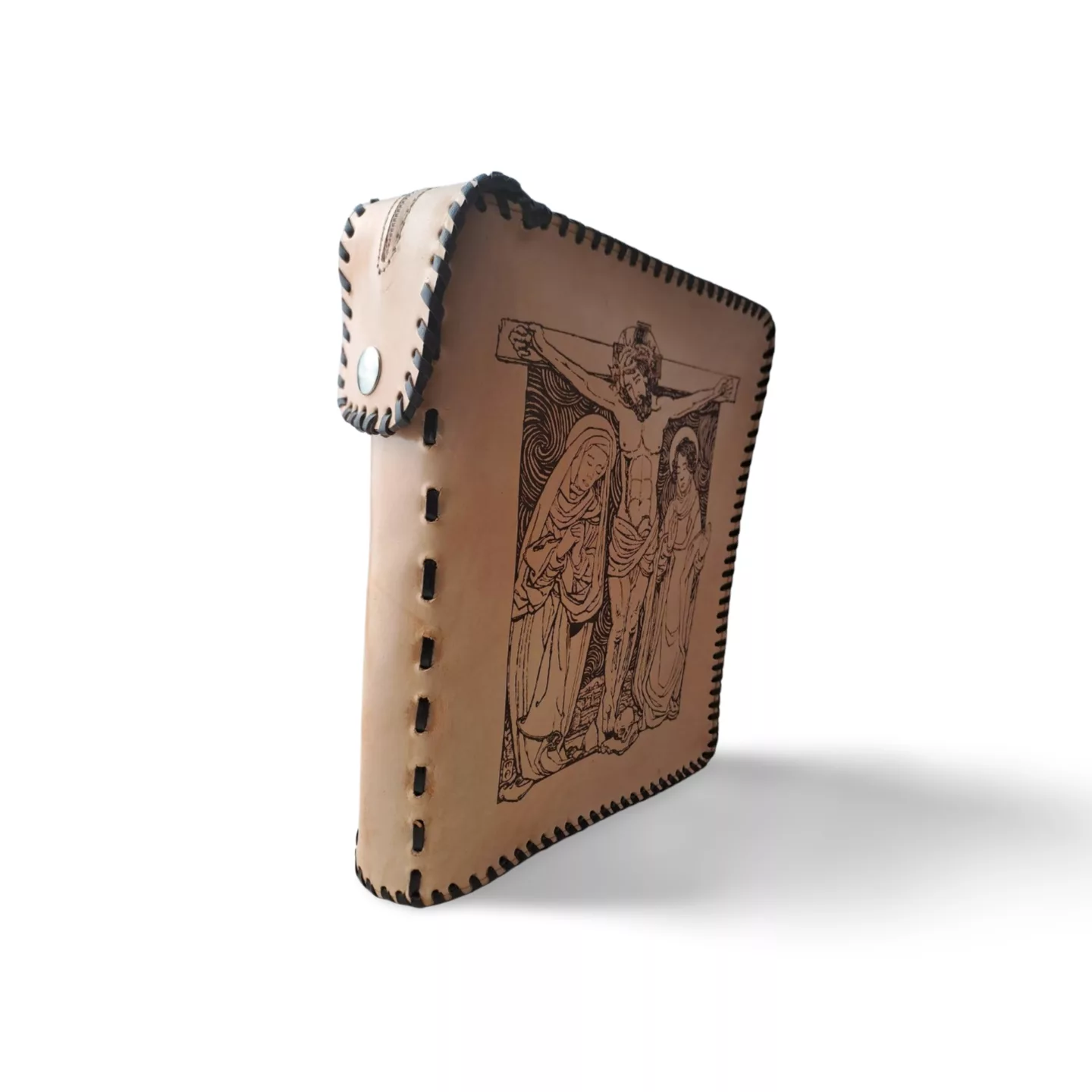 funda de piel para biblia amor meus