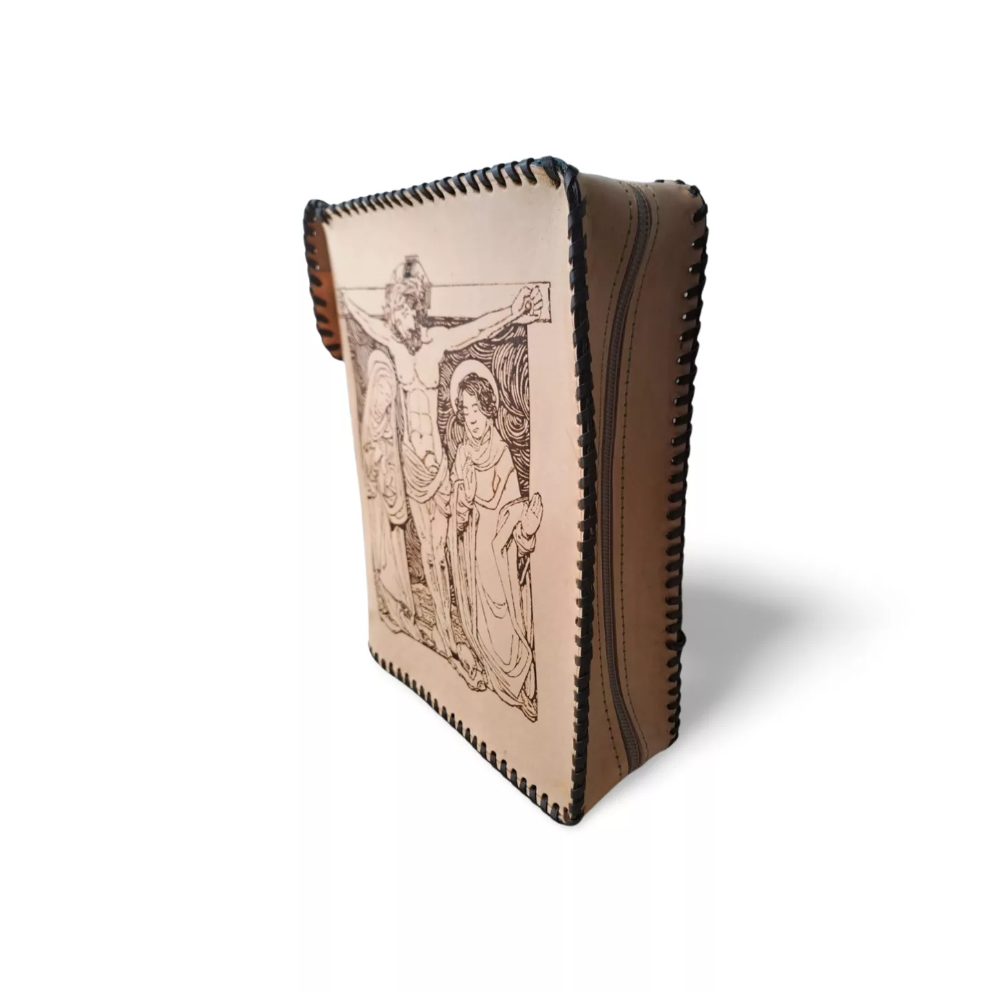 funda de piel para biblia amor meus