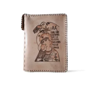 funda de piel para biblia amor meus